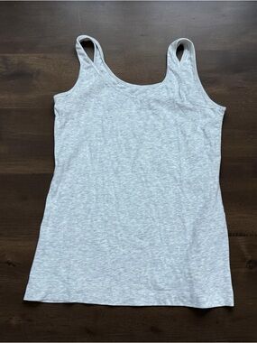Women's Light Gray Tank Top - Soft Everyday Layering